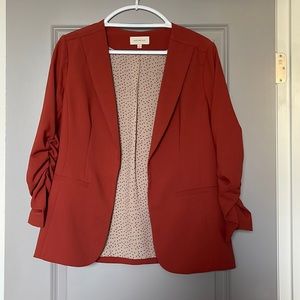 Burnt orange blazer